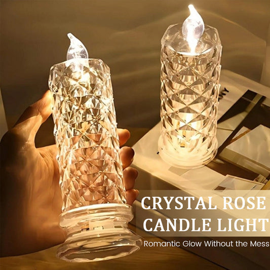 ✨ Eternal Rose Candle Lamp