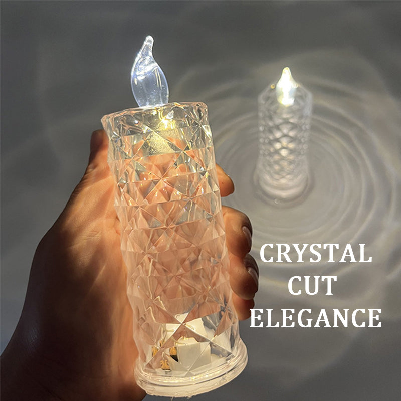 ✨ Eternal Rose Candle Lamp
