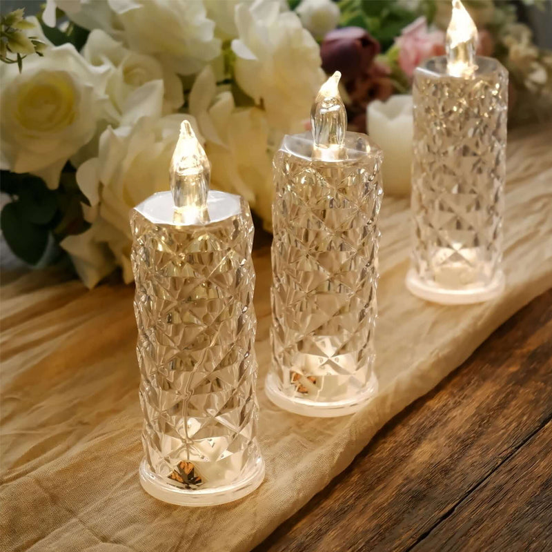 ✨ Eternal Rose Candle Lamp