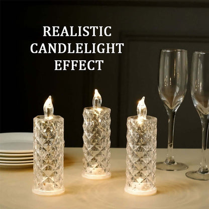✨ Eternal Rose Candle Lamp