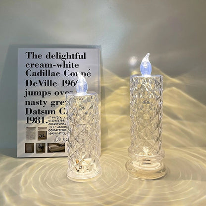 ✨ Eternal Rose Candle Lamp