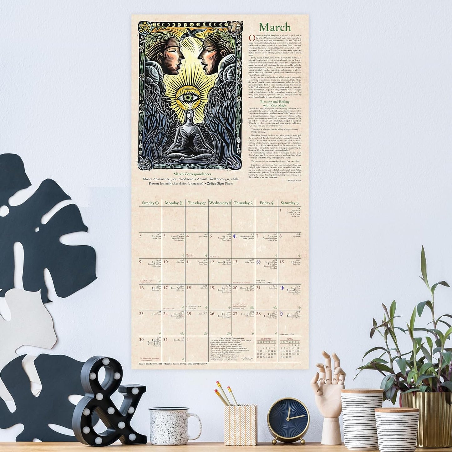 New 2026 Magical Witch Calendar🔮
