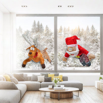 Colliding Reindeer & Santa Collection